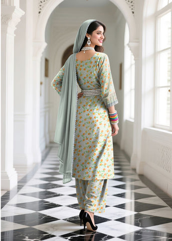 Gry FLORA - 3-piece stitched suit