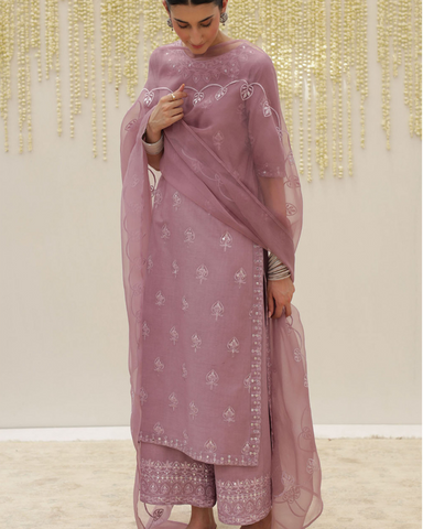 Lilac | 3- Piece Stitched Outfit