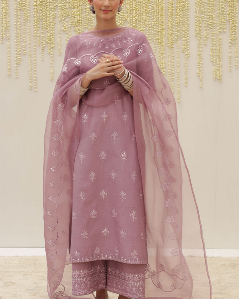 Lilac | 3- Piece Stitched Outfit