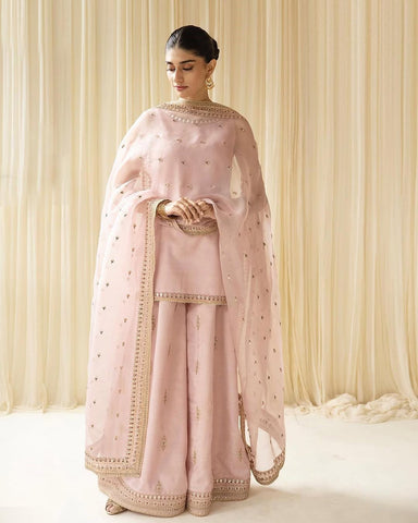 Pink Majesty | 3-Piece Stitched