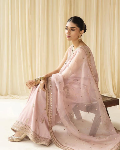 Pink Majesty | 3-Piece Stitched