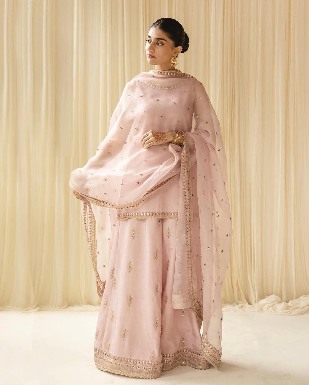 Pink Majesty | 3-Piece Stitched