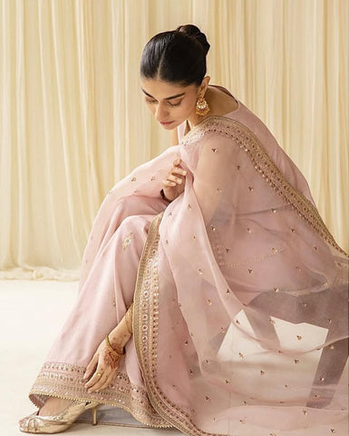 Pink Majesty | 3-Piece Stitched