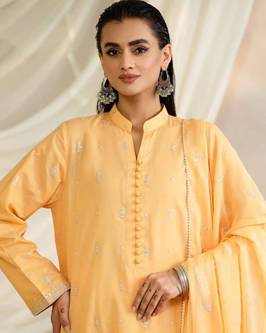 Rang-ja | 3-piece Stitched Dress