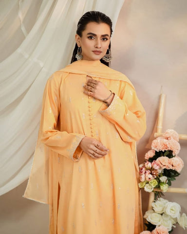 Rang-ja | 3-piece Stitched Dress