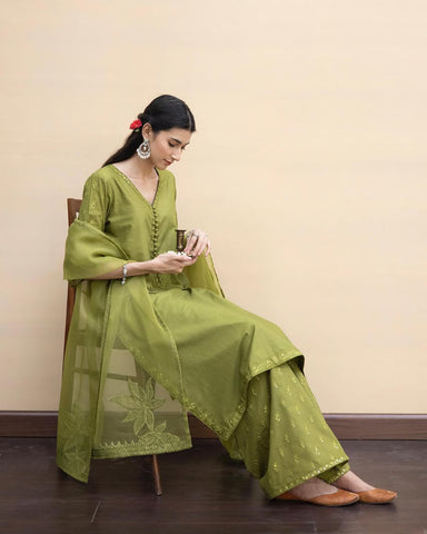 Sher e Bagh | 3-pc stitched outfit