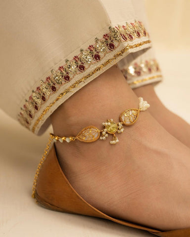 White Majesty | 3-Piece Stitched Embroidered Outfit