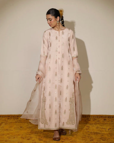 CHERRY BLOSSOM | 3-Piece Stitched Embroidered Outfit