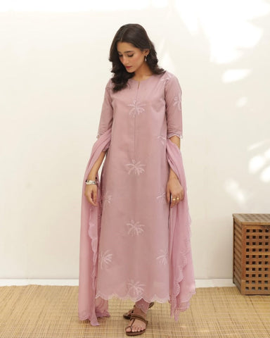 MAUVE | 3-Piece Stitched Embroidered Outfit